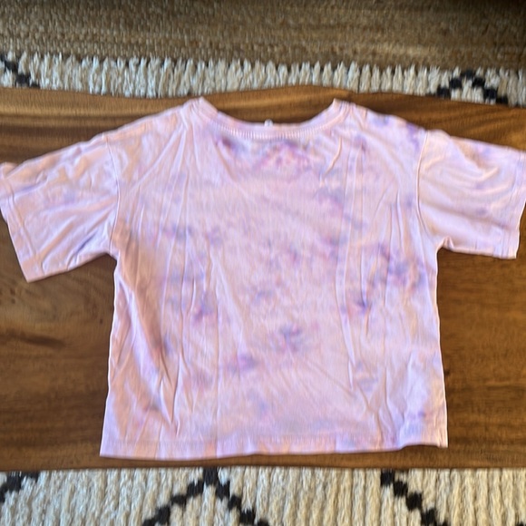 Girls cropped tie-dye Champion shirt - Picture 2 of 4